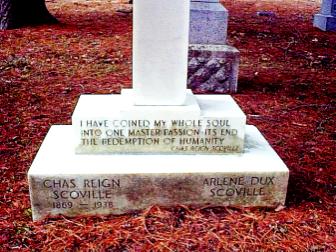 Headstone of Charles Reign Scoville