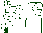 map of Josephine Co. - 1.2 K