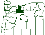 Wasco Co. map - 1.2 K