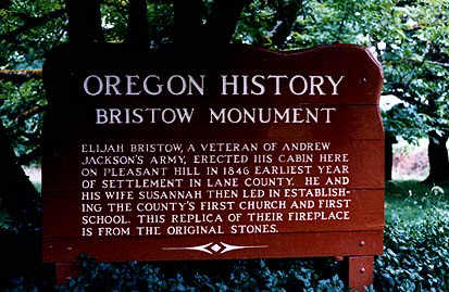 Marker for Elijah Bristow