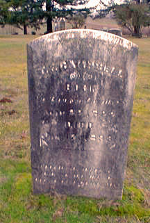 Headstone of Thomas Franklin Campbell