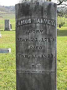 Amos Harvey marker - 12.0 K